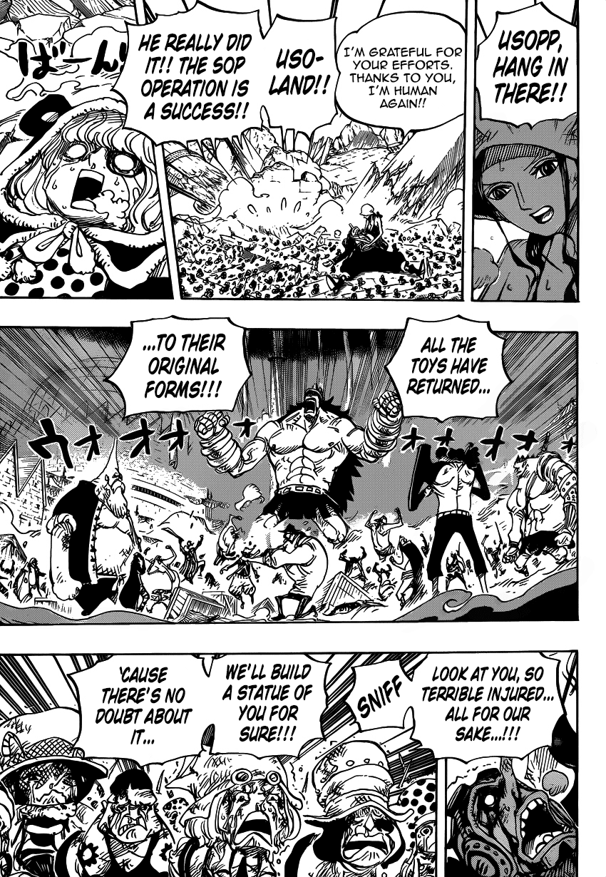 One Piece, Chapter 743 image 10